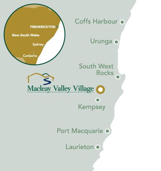 Macleay Village Website Map